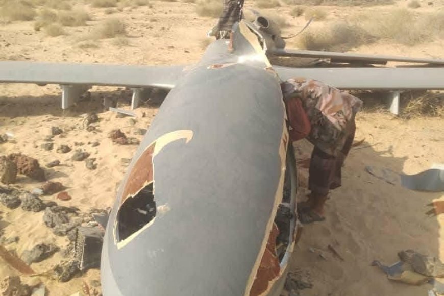 عاجل: سقوط طائرة استطلاع مسيّرة غامضة في بأبين&nbsp;