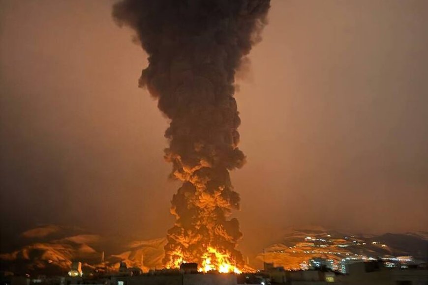 عاجل.. إيران تحترق بعد قصف إسرائيلي.. تفاصيل