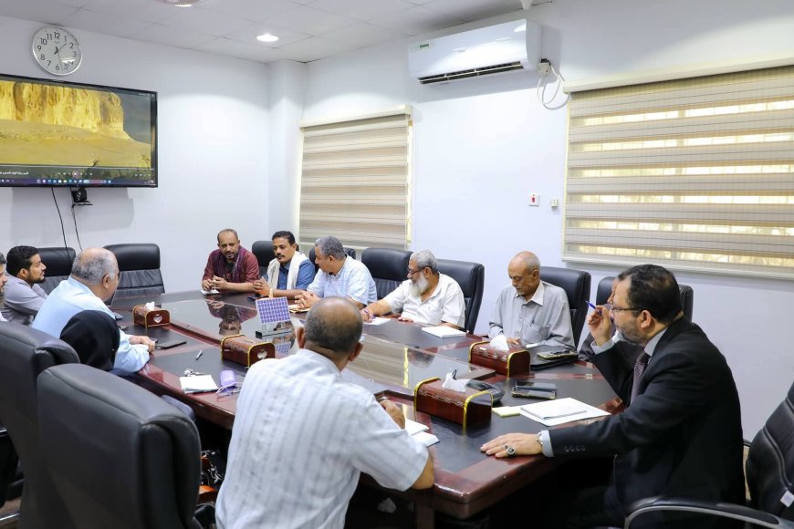 وزير الكهرباء يبحث مع شركة صينية إنشاء محطة طاقة شمسية بقدرة 50 ميجاوات في حضرموت