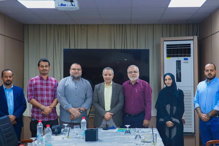 وزير الشؤون الاجتماعية والعمل يلتقي ممثلي اتحاد كرة القدم لذوي البتر فرع عدن