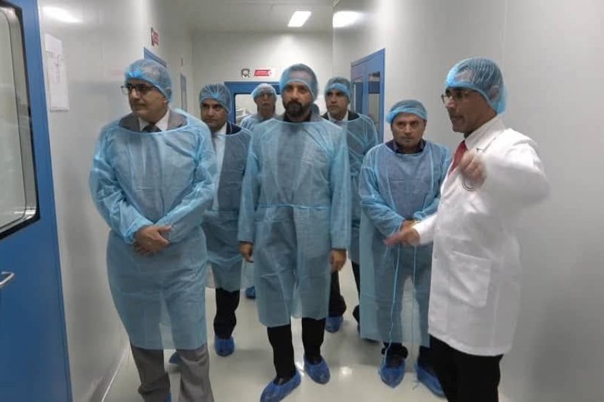 وزير الصحة يتفقد سير العمل في الشركة الدوائية الحديثة ومصنع العالمية بالمنطقة الحرة بعدن