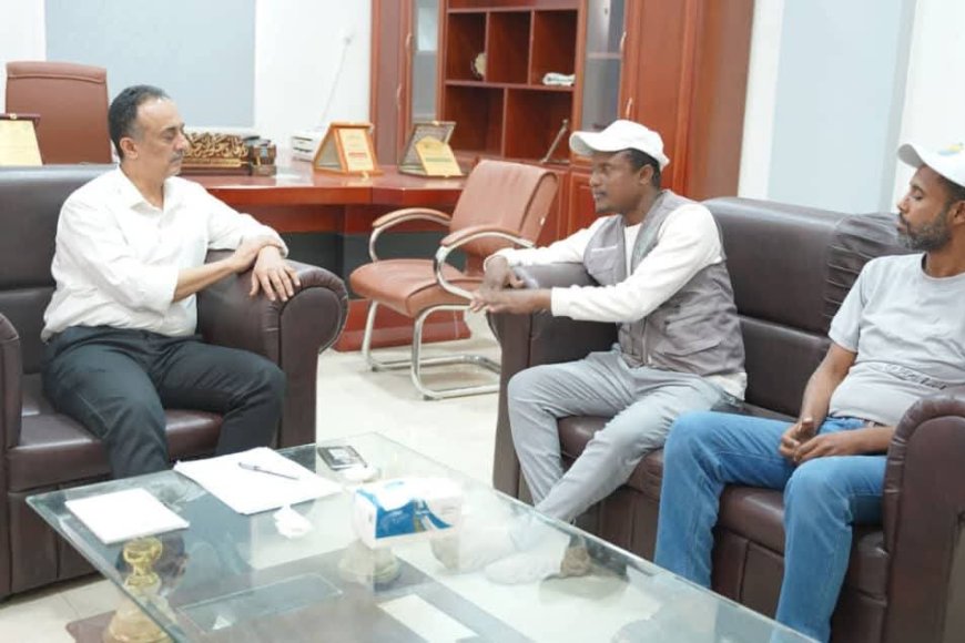 مدير صحة عدن يلتقي مؤسسة الهجرة الخيرية للتنمية ويشيد بإنشطتها الإنسانية في المحافظة&nbsp;