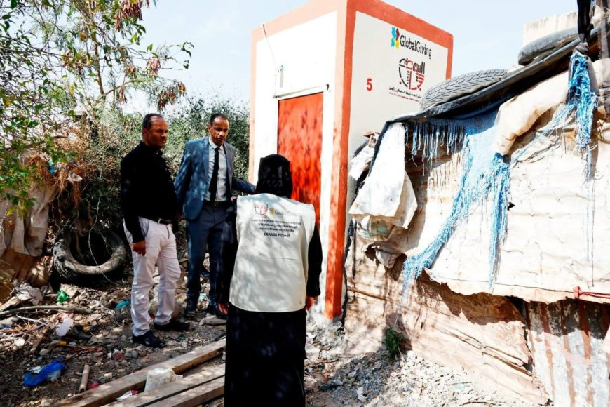 تدشين مشروع تحسين الصرف الصحي للمهمشين في تعز.