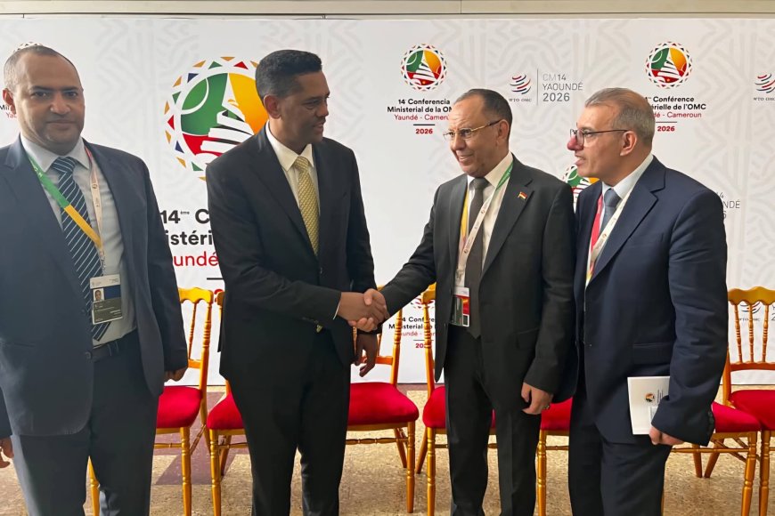 وزير الصناعة والتجارة ونظيره الإثيوبي يبحثان تعزيز الشراكة الاقتصادية وتوسيع التبادل التجاري