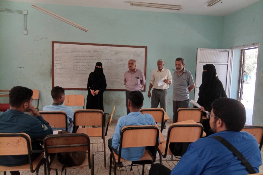 بعد انقضاء إجازة العيد.. "الشكلية" يفتح ملف جودة التدريب المهني في عدن بجولات ميدانية حازمة
