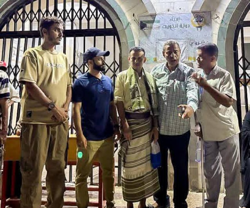 تدشين المخيم الطبي المجاني في مجمع القطيع الصحي بمديرية صيرة