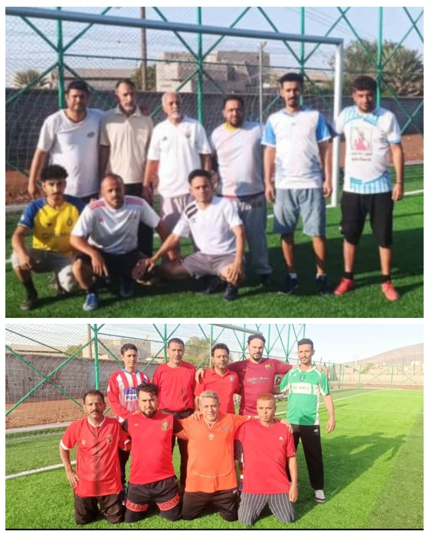 ببطاقتين حمراوين .. تعادل إيجابي بين المتصدرين لدوري الفقيد امين باحزيم بصلاح الدين عدن