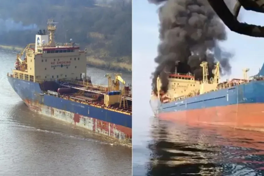 إعلان (الخيار الانتحاري).. إيران تغلق مضيق هرمز رسميًا وتُشعل ناقلة نفط وسط نذر أزمة طاقة عالمية