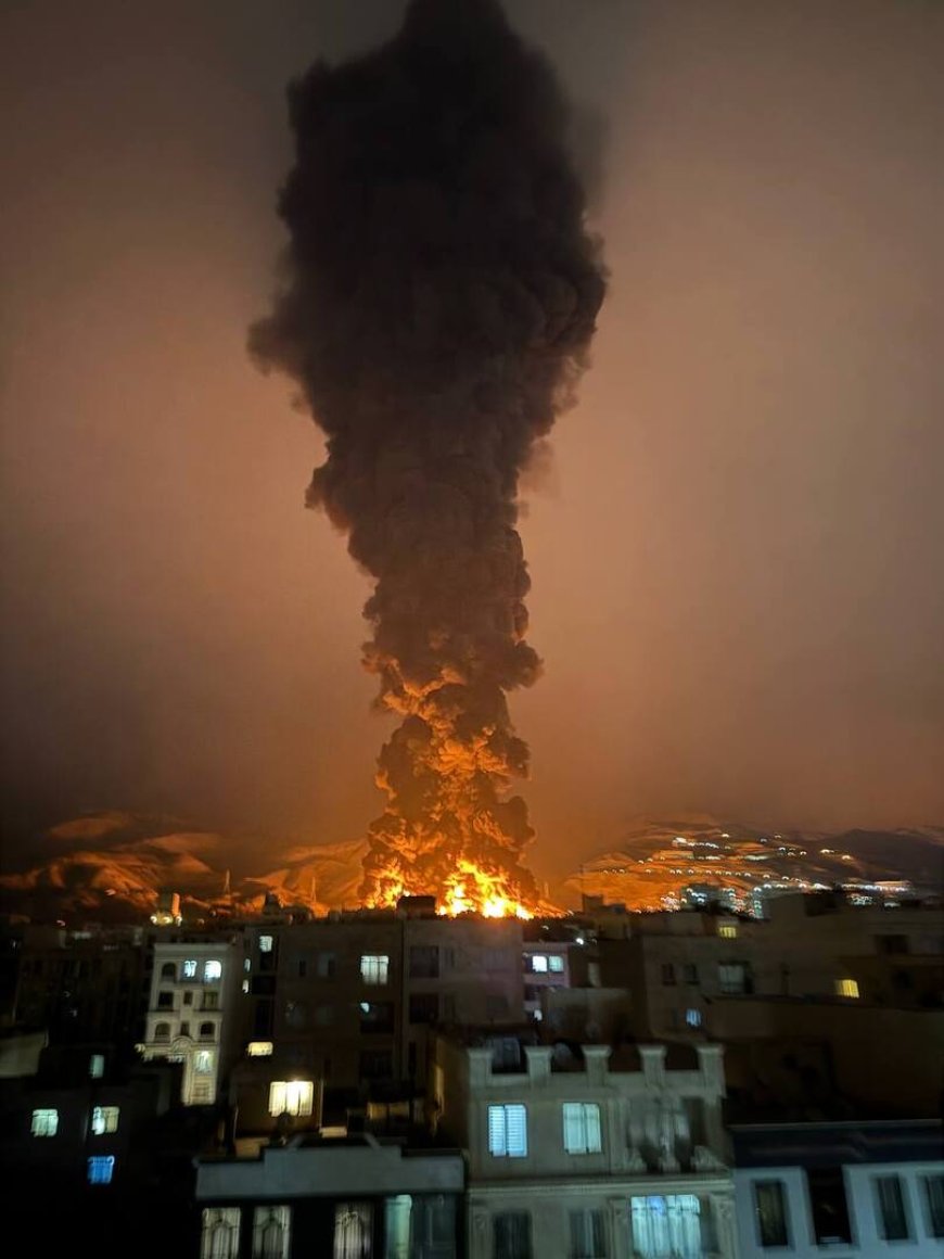 عاجل.. إيران تحترق بعد قصف إسرائيلي.. تفاصيل