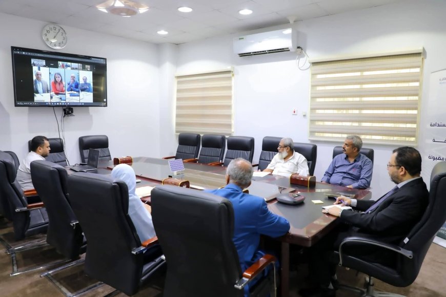 وزير الكهرباء يشارك في اجتماع مرئي مع البنك الدولي لمناقشة إطار الشراكة القُطرية للفترة 2026–2030