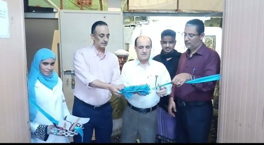 الشعبي والحالمي يدشنان مخيم طبي مجاني للأمراض المزمنة في مجمع دارسعد الصحي