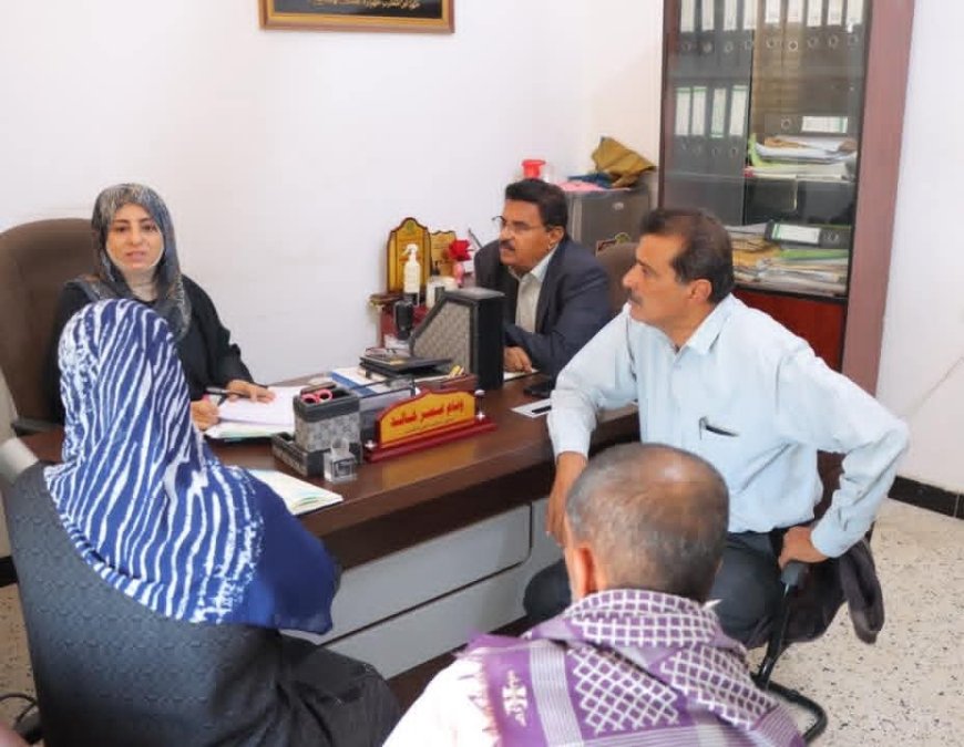 فريق المسح الأولي للكفاءات ينفذ نزولاً ميدانياً إلى مديرية خورمكسر