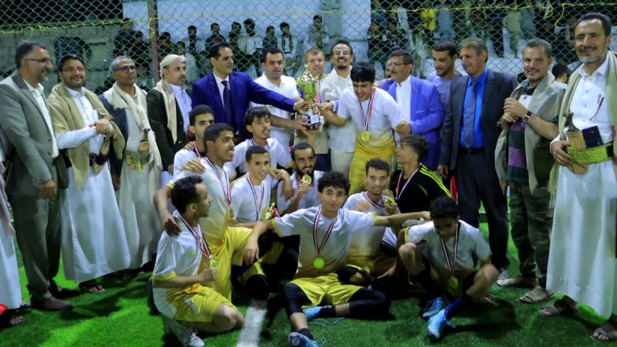 كأس الوائلي.. فريق الشعوب يتوج بطلاً للدوري الرمضاني لشباب أمانة العاصمة في مأرب