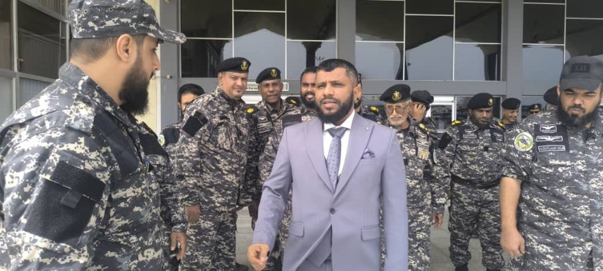 وصول القائد العام لقوات حرس المنشآت إلى عدن قادما من السعودية