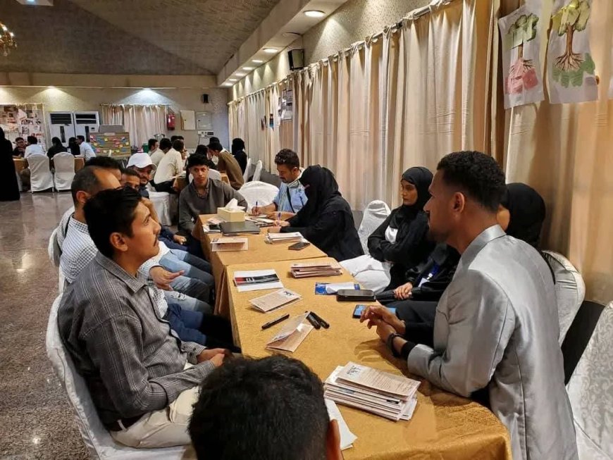 السلطة المحلية بمديرية المعلا تشارك في فعالية “اتخاذ القرار الجماعي” لدعم قضايا الشباب