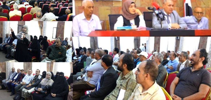 الوزيرة المقطري تؤكد أهمية تعزيز دور إدارات الشؤون القانونية في مؤسسات الدولة