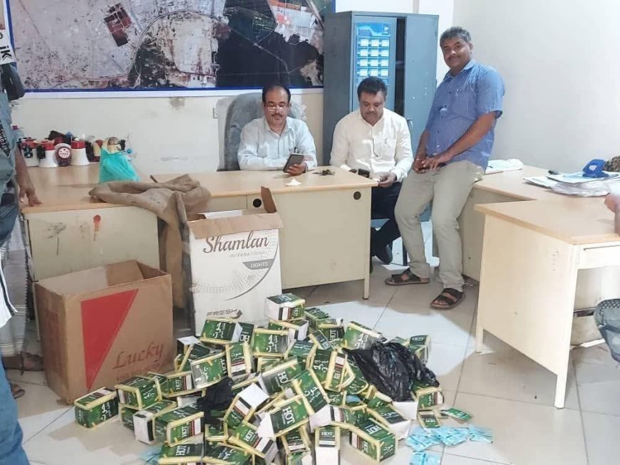 بعد مصادرتهم اليوم "200" باكت من شمة الحوت..مدير عام المنصورة يشيد بجهود قسم صحة البيئة في ضبط العديد من المخالفات