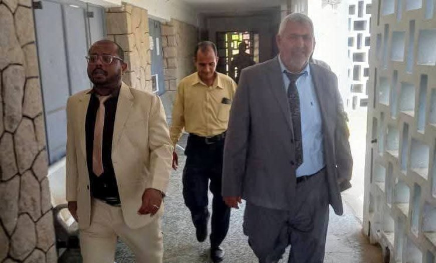 وكيل وزارة العدل يتفقد سير العمل في محكمتي استئناف عدن وصيرة الابتدائية والشعبة والمحكمة التجارية عقب إجازة العيد