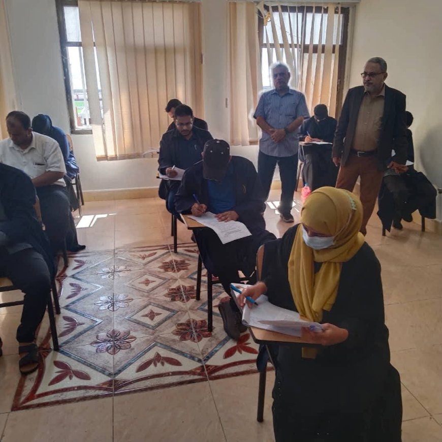 معهد القضاء يدشن امتحانات الدور الثاني لطلبة الدراسات التخصصية العليا بعدن