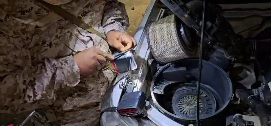 كتيبة أمن وحماية منفذ الوديعة تُحبط محاولة تهريب 450 قرص من حبوب"بريجابالين" المخدر