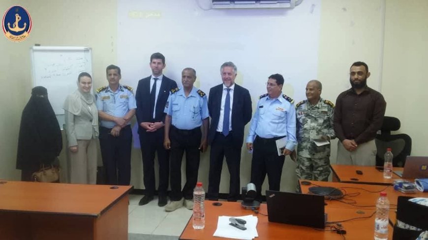 مصلحة خفر السواحل اليمنية تستقبل وفدًا من الاتحاد الأوروبي لبحث تعزيز التعاون البحري