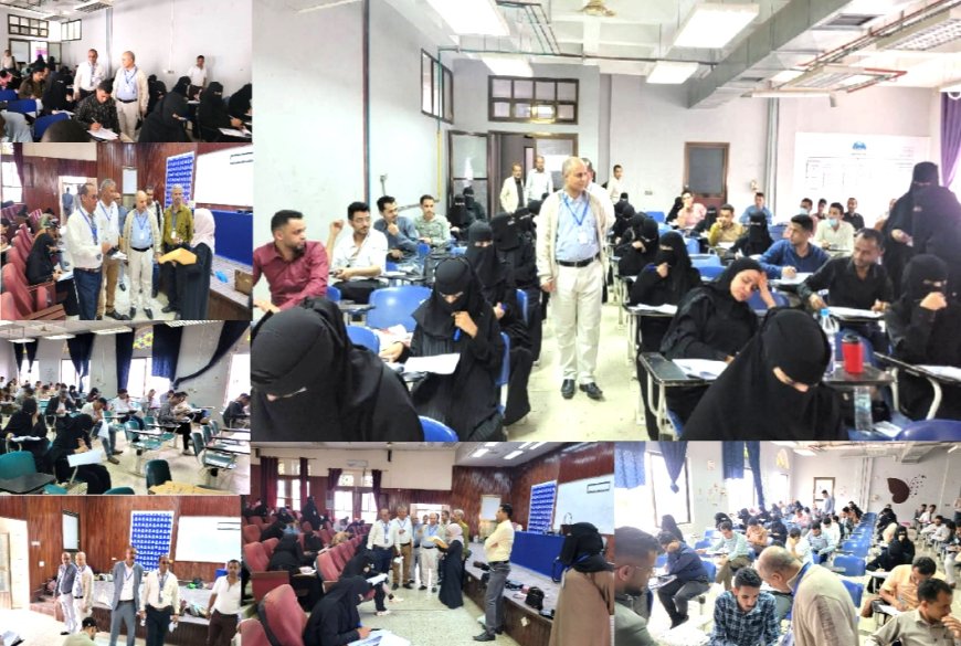 المجلس الطبي الأعلى يُدشّن امتحان الكفاءة المهنية بالتعاون مع جامعة تعز