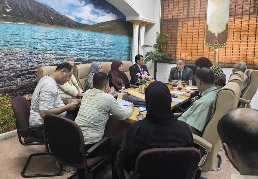 مجلس طب الأسنان بجامعة عدن يناقش الجودة واستعدادات الفصل الثاني 