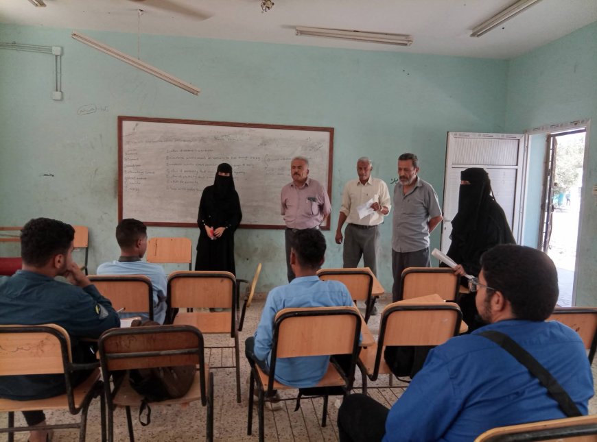 بعد انقضاء إجازة العيد.. "الشكلية" يفتح ملف جودة التدريب المهني في عدن بجولات ميدانية حازمة