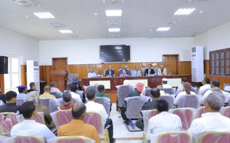 وزير الإدارة المحلية ووكيل محافظة حضرموت يترأسان اجتماعي المكتب التنفيذي بمديريتي سيئون وتريم