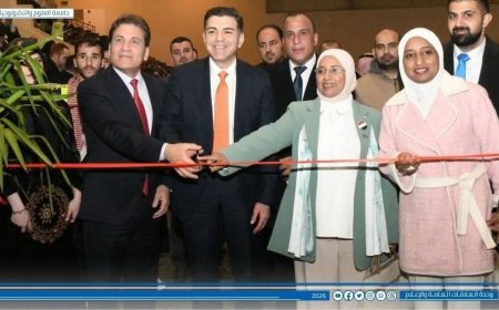 المستشار الثقافي يشارك في افتتاح معرض الجاليات العربية والأجنبية بجامعة العلوم والتكنولوجيا الأردنية