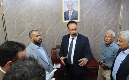 محافظ الضالع يبحث مع العديد من الوزراء والمنظمات الدولية المشاريع والاحتياجات الاولوية للمحافظة 