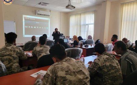 خفر السواحل تختتم دورة بناء القدرات للفريق الإعلامي بدعم بريطاني