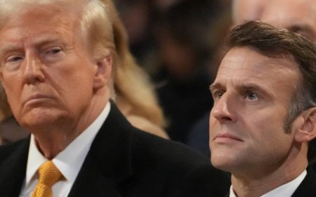 ترامب يستهزئ بمعاملة زوجة الرئيس الفرنسي .. و الرئيس الفرنسي يرد عليه .. تفاصيل