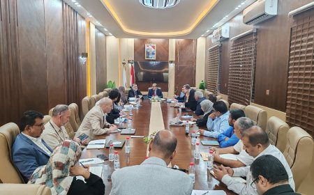 وزير الصحة يرأس اجتماع صحي موسع ضم عدد من قيادات الوزارة وممثلي المنظمات الدولية شريكة القطاع الصحي 