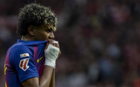 بالرغم من الفوز البرشلوني  .. لامين يامال كان غاضباً!