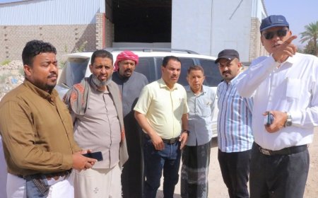 السعيدي يقود نزولًا ميدانيًا بسيئون لضبط التعديات على مجاري السيول وتحذيرات من مخاطر كارثية