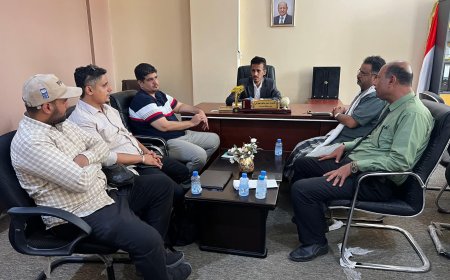 وكيل حضرموت الجيلاني يلتقي منسق مشروع “تعزيز الوصول الشامل للعدالة” بالمكلا