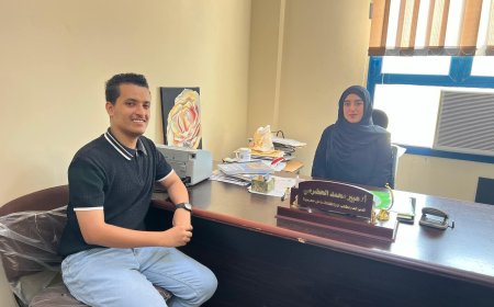 مديرة مكتب وزارة الثقافة بساحل حضرموت تلتقي برئيس مبادرة نبدع الثقافية 