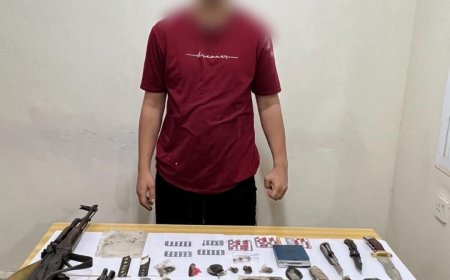 المقدم مياس الجعدني في عملية نوعية : " ضبطنا احد اخطر مروجي المخدرات وبحوزته كمية من الحشيش بمنطقة التقنية' ... تفاصيل