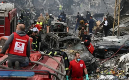 مجزرة كبرى في لبنان!!.. (254) قتيلاً وأكثر من (1000) جريح في أعنف قصف إسرائيلي