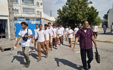 في خطوة لتعزيز الوعي المهني: طلاب مدرسة سعيد ناجي في زيارة للمعهدالمهني الصناعي المنصورة