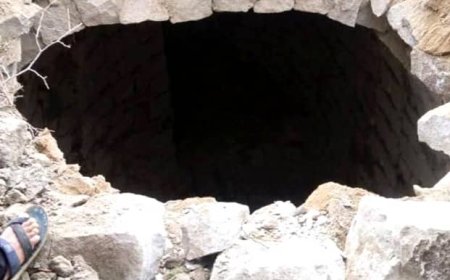 تعز. أمطار غزيرة تتسبب بانهيار صخري وتضرر منزل سكني بعزلة عدينة