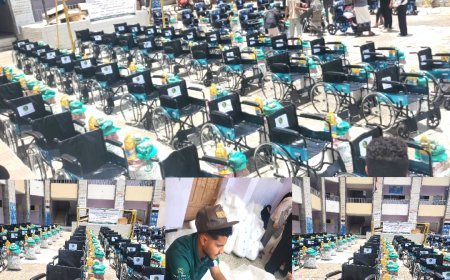 بتمويل دولي.. تدشين المرحلة الأولى من مشروع المساعدات الإنسانية لذوي الإعاقة بــ«تعز»