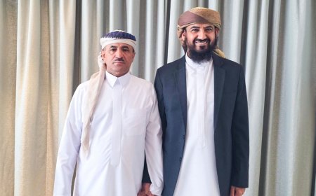 ‏المحرّمي يلتقي القيادي في الحراك الجنوبي صلاح الشنفرة ويؤكد على وحدة الصف الجنوبي