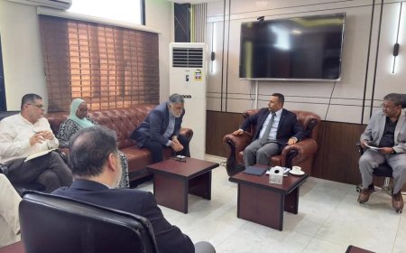 وكيل وزارة الصحة لقطاع الرعاية يناقش مع ممثل منظمة الصحة العالمية سبل تعزيز الشراكة 