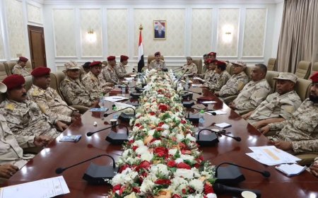 وزير الدفاع يعقد اجتماعاً بهيئتي العمليات الحربية والعمليات المشتركة