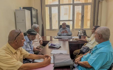 وزارة الزراعة والأسماك تناقش سير العمل وتطوير الأداء بالمحاجر النباتية بالعاصمة عدن  