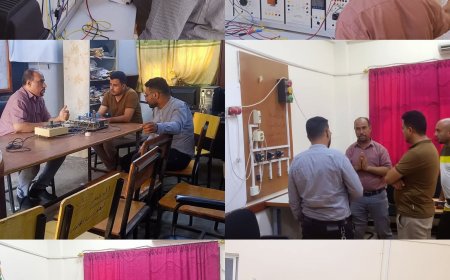 تعزيزاً للشراكة بين القطاعين.. "أبراج الضياء" تُنفذ زيارة ميدانية للمعهد التقني الصناعي بالمعلا