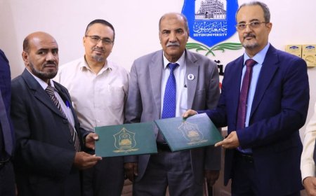 توقيع اتفاقية شراكة وتعاون بين جامعة سيئون والهيئة العامة للآثار والمتاحف – فرع وادي حضرموت
