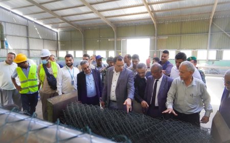 الوزير السقطري: تطوير المرافق الزراعية يعزز التنمية ويدعم الإنتاج المحلي